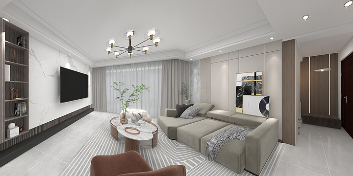 人间小宝臧-世纪尚院11-2-101.dwg-装修设计方案