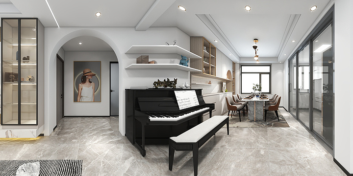 装修找小杨-玉兰花园.dwg-副本-装修设计方案