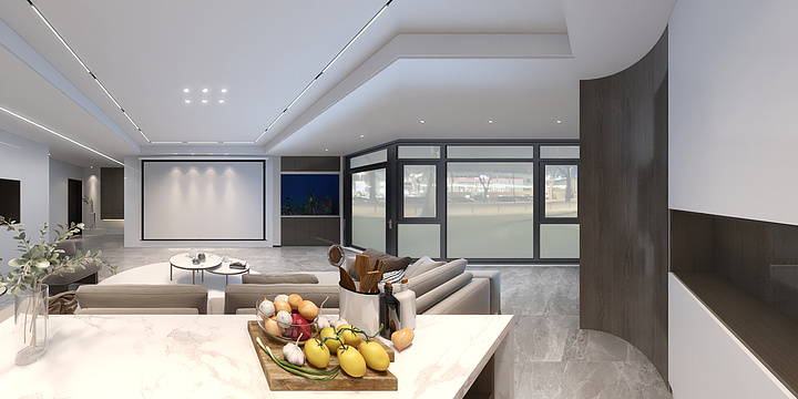 两年半个人练习生-140平米建业-装修设计方案