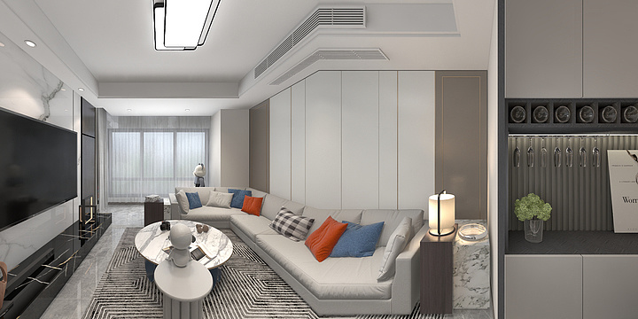 愿做你的影子-融信海月平湖.dwg-装修设计方案