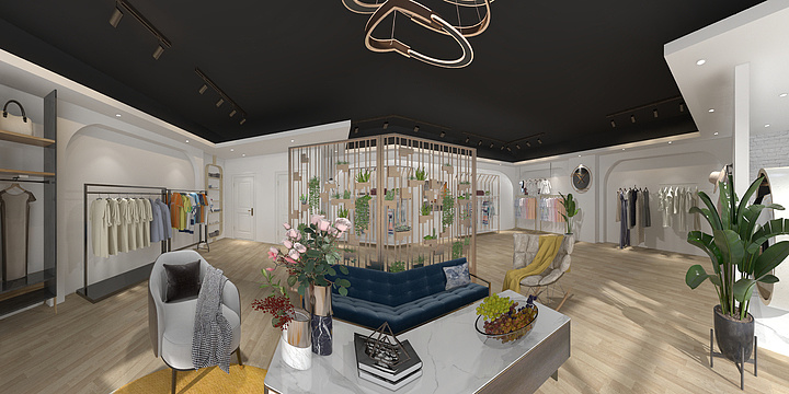 蒸蒸学生-服装店- 备份方案-副本-副本-装修设计方案