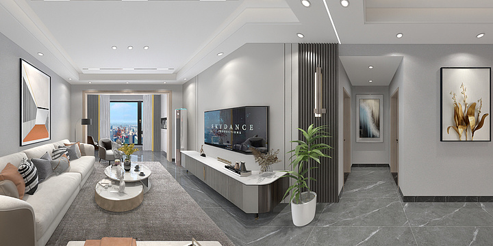 设计师FnpbN-九重院4-2205郑哥新居.dw-副本-装修设计方案