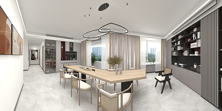 莱州卓创装饰-莱州府19-2-401效果图-副本-副本-装修设计方案