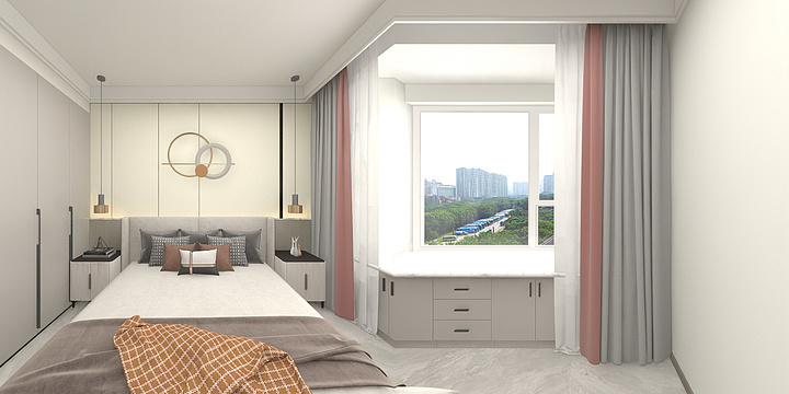 莱州卓创装饰-莱州府19-2-401效果图-副本-装修设计方案