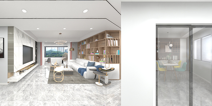 Empress旧瘾-鑫都紫宸府-装修设计方案