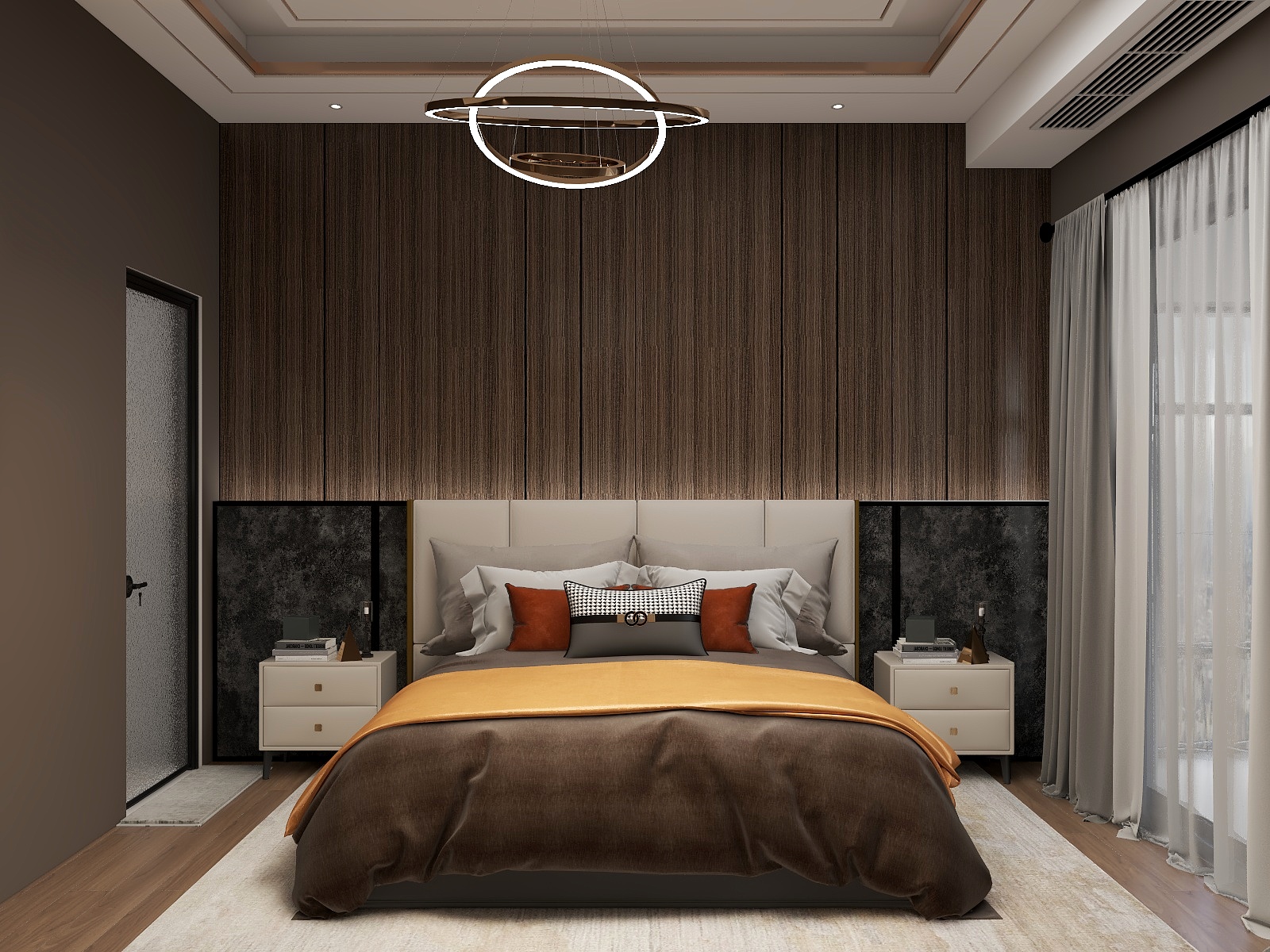 室内设计_晓晓-酒店客房-装修设计方案