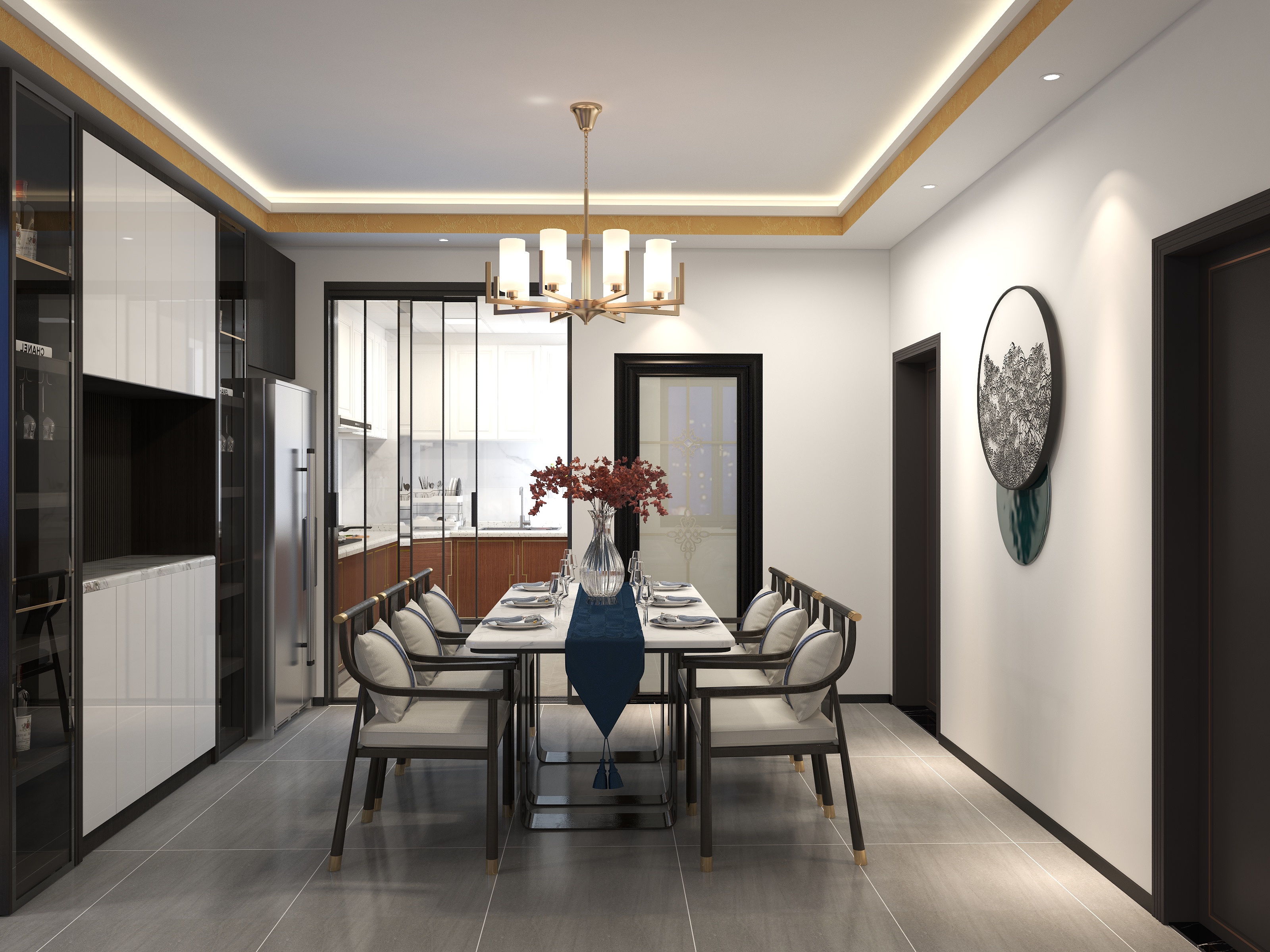 灵魂与艺术共创-夜明沙都-装修设计方案