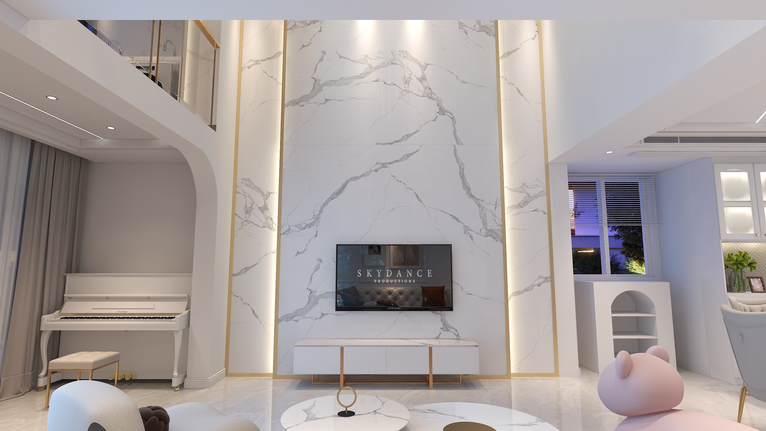 宝维空间设计-奥能金港湾-装修设计方案