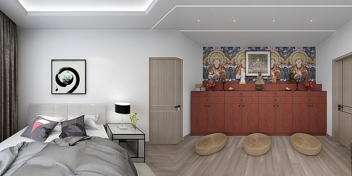 全案宅配ckUN-华居水木天成C区2.2.2201-装修设计方案