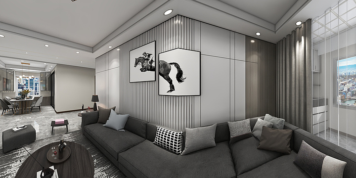 博毅室内-北塔书院k2户型-装修设计方案