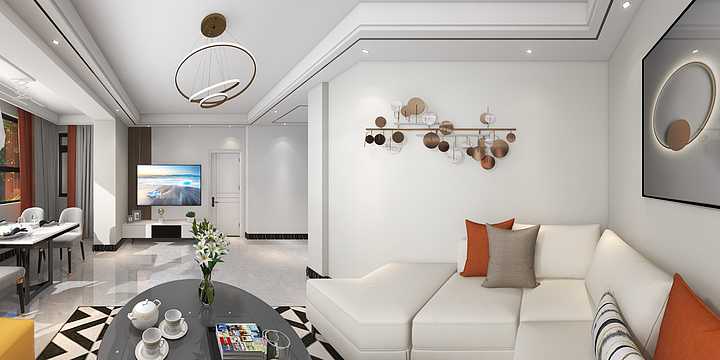 设计师小窦子-上河雅居苑-装修设计方案