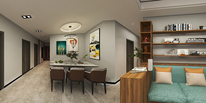 晨磊装饰-阳光悦湖花园-装修设计方案