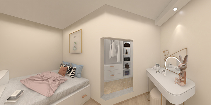 张工~-云创谷1栋437房公寓-装修设计方案