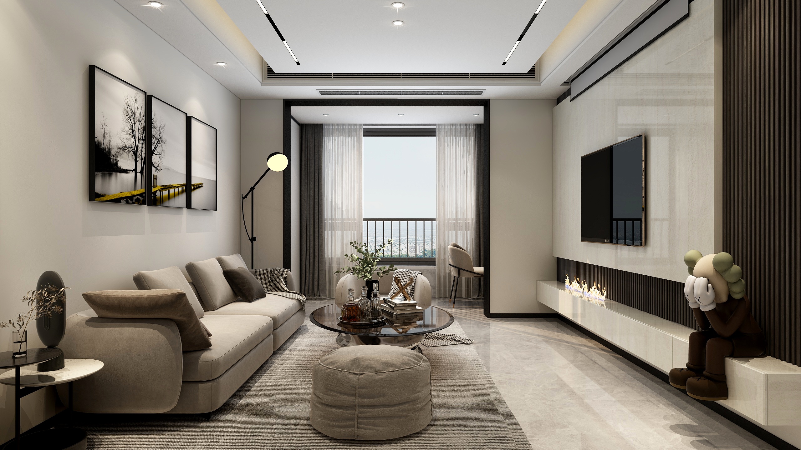 羽鳯梵行-观澜花园3-10-5.dwg-装修设计方案