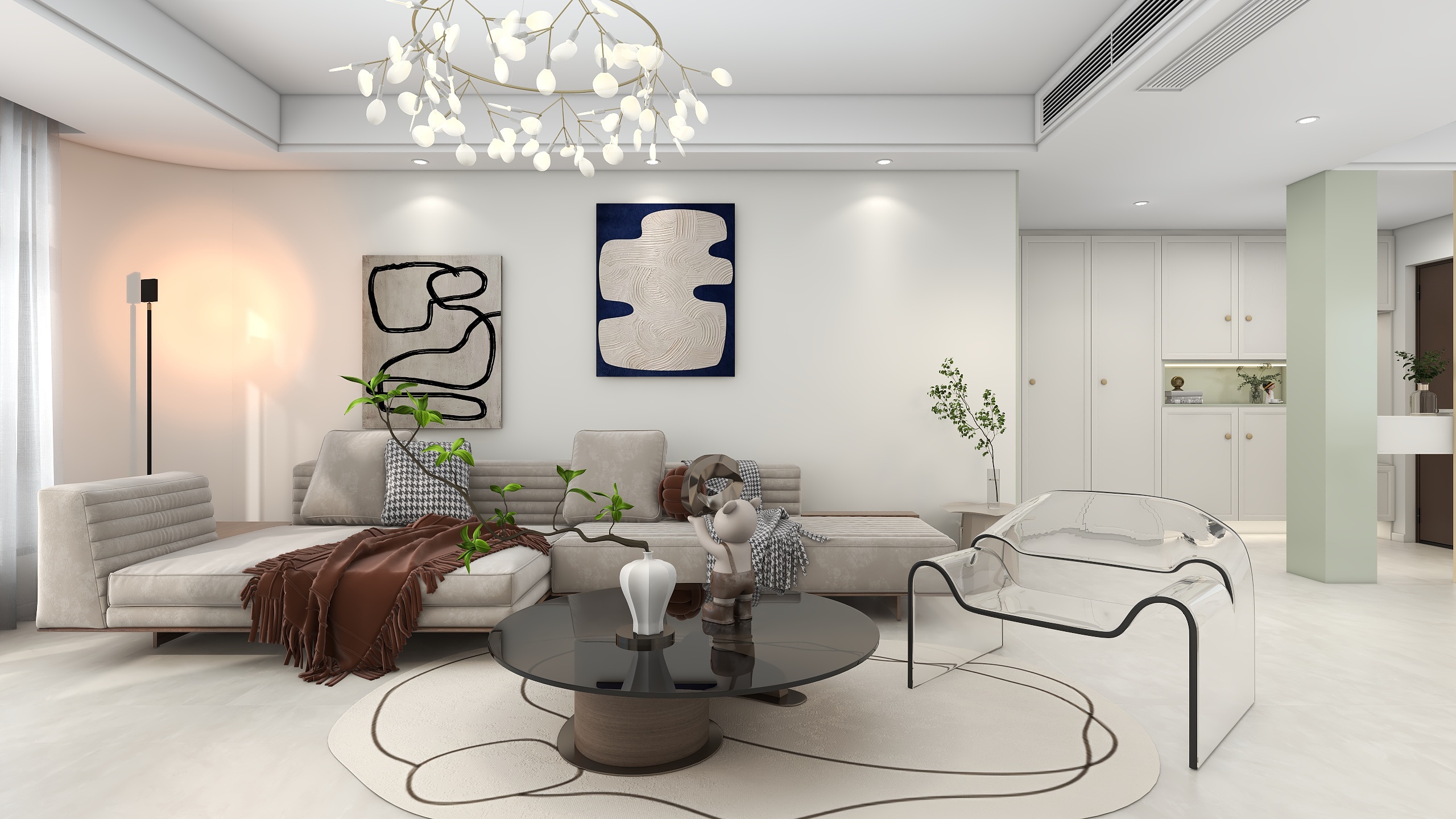 室内设计丶喆-置地上河府6#-装修设计方案