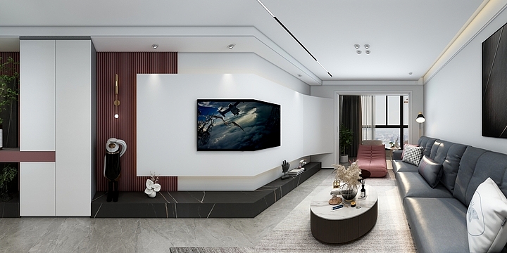 毕圣洁lAsN-军隆广场 现代简约-低配-装修设计方案