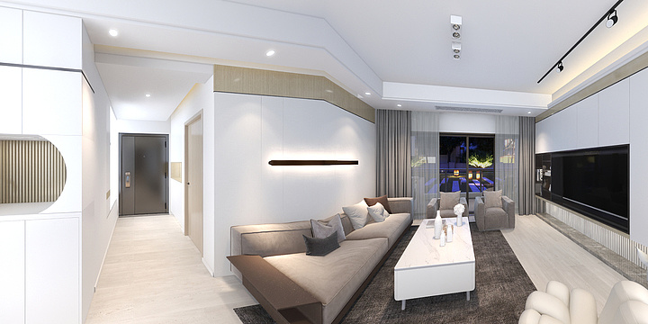 住家有方|8205080156-模板副本-140平极简现代风-《白色恋人》-装修设计方案