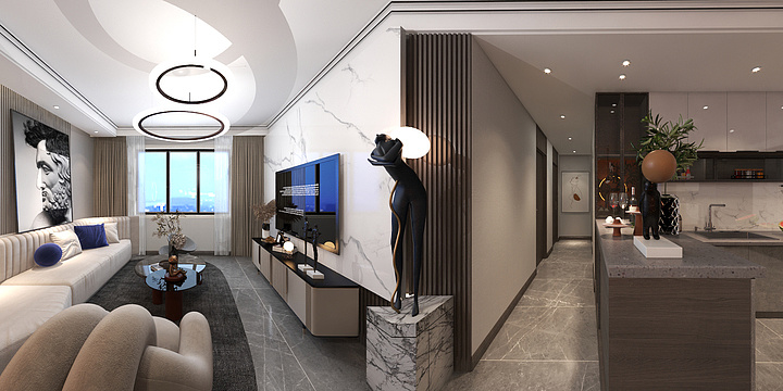 lllan设计-方兴凤凰台6-1902室105-副本-装修设计方案