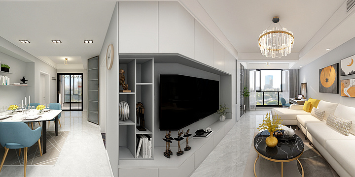 RockD-绿地长兴家园-装修设计方案