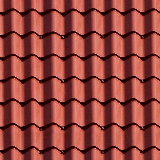 Decorative Painted Pottery Tile 3D Model in Brown