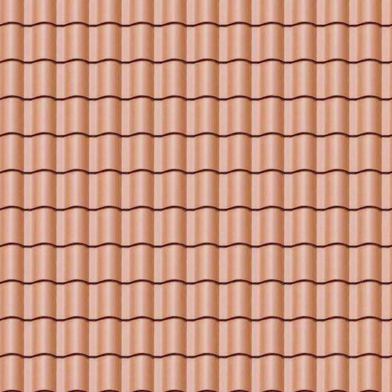 Painted Pottery Tile 3D Model in Brown