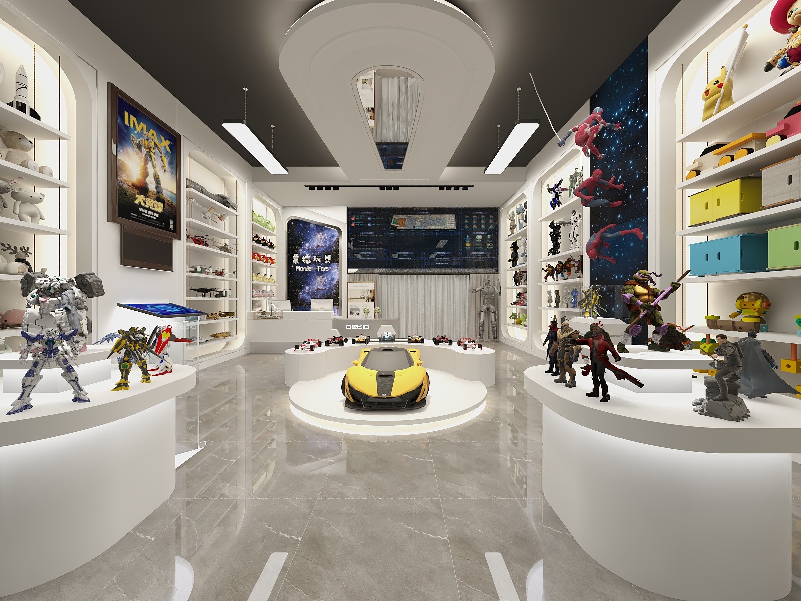 Ashily--玩具店-装修设计方案