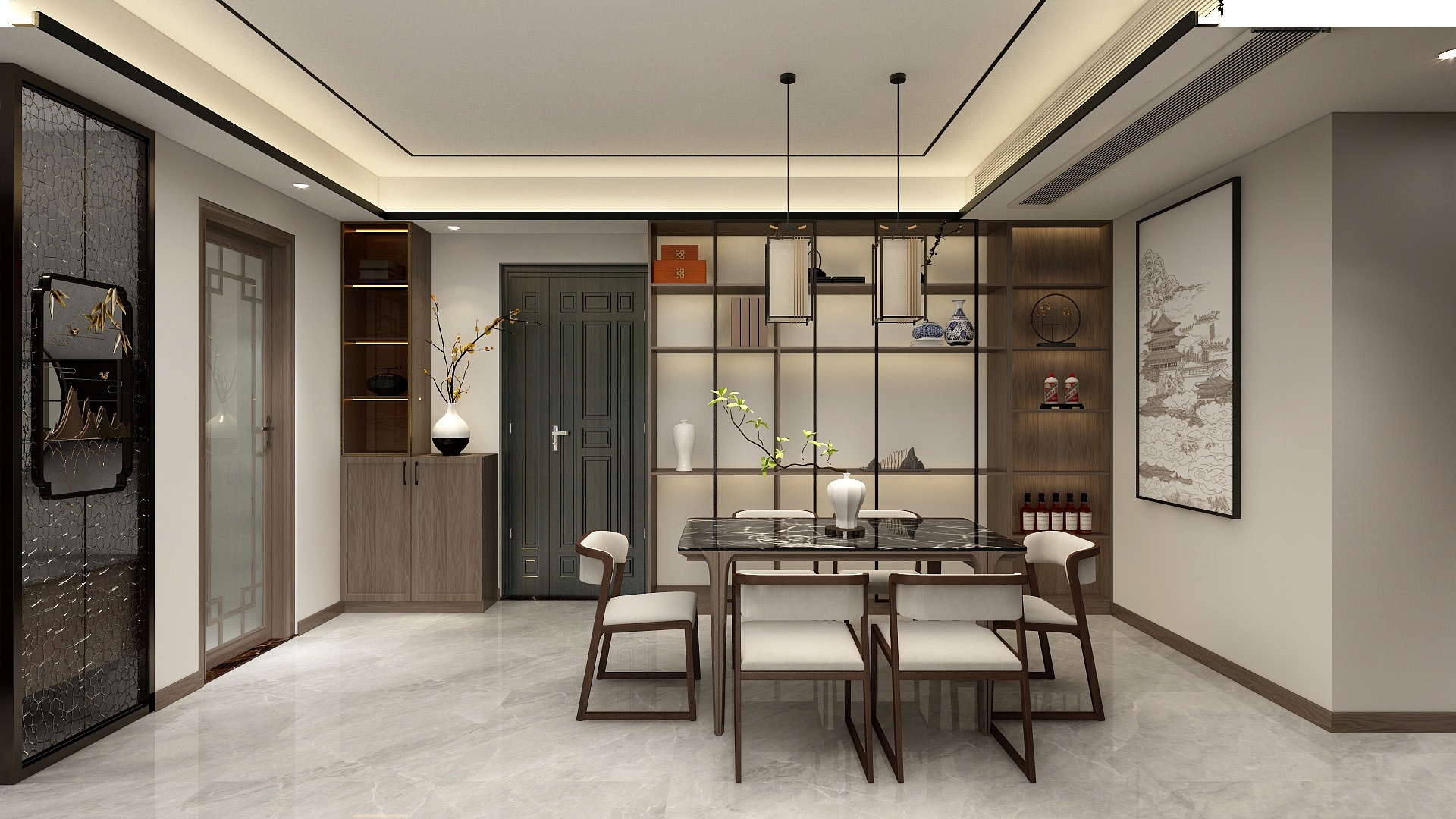 雨珂Grace-120新中式-装修设计方案