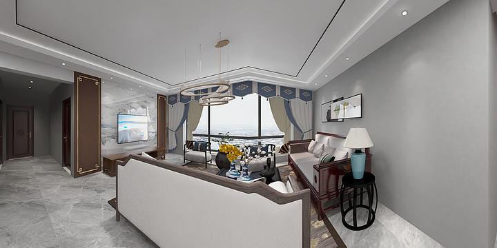 全案设计王一杉-铂悦兴隆府-装修设计方案