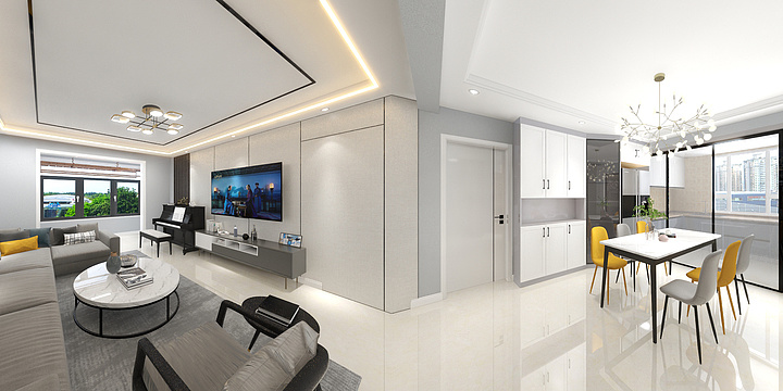 南方家具--潮客全屋定制陈飞-北屯融城15-2-302-装修设计方案