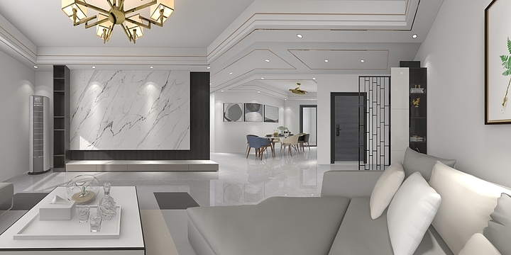 张翊fOIl-三室两厅-装修设计方案