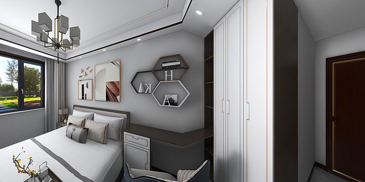 山禾设计装饰工程有限公司-拉德芳斯新中式1-装修设计方案