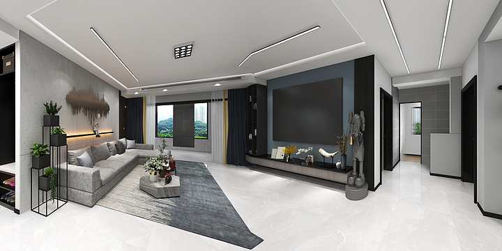 131****3335xfns-滨河一号-装修设计方案