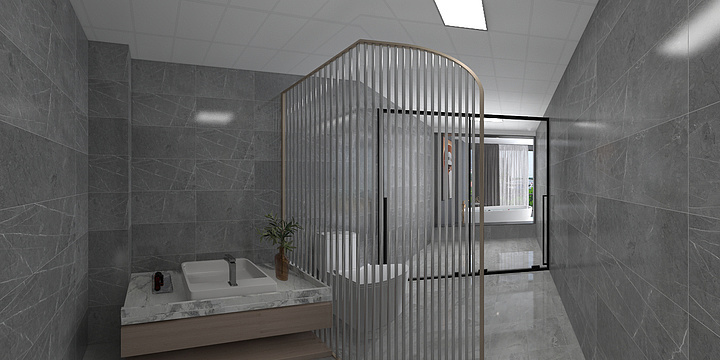 方岩室内线上工作室-套房-装修设计方案