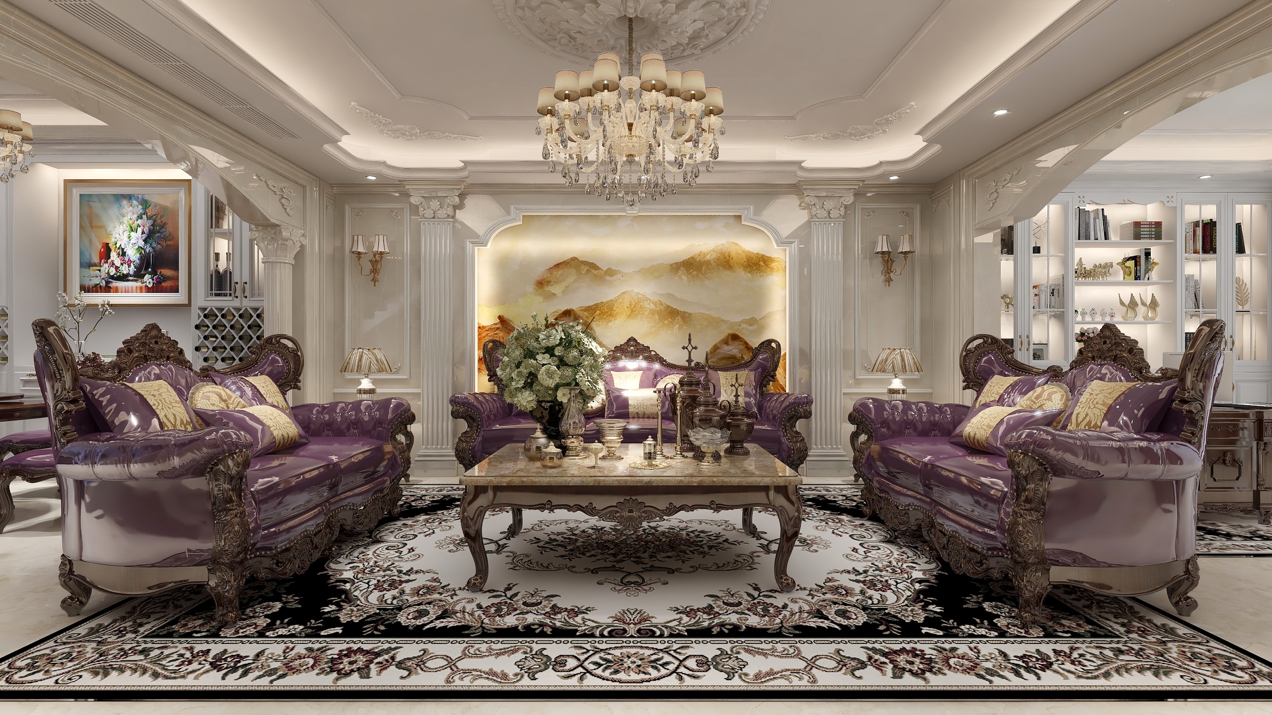 设计师丨胡月平-东成花园装修效果图