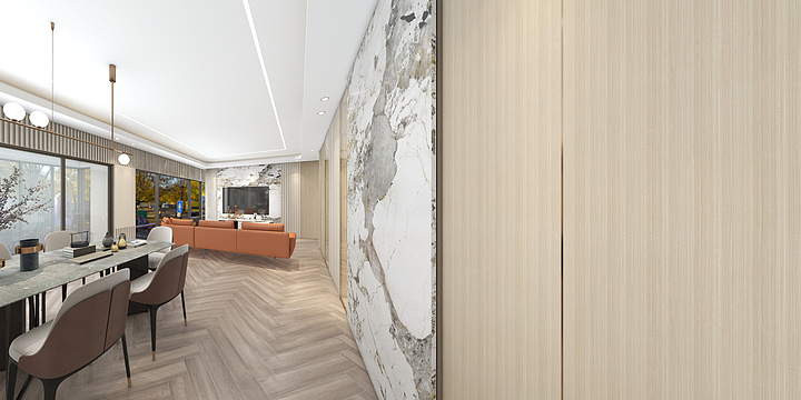 全案设计师郭强-轻奢全屋设计-装修设计方案