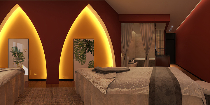 吕松洋-养身会所包间-装修设计方案