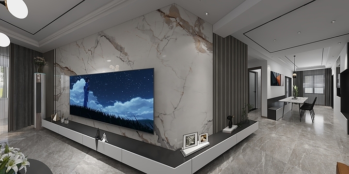 银河装饰-李梦龙-瑞景华苑12-501.dwg-装修设计方案