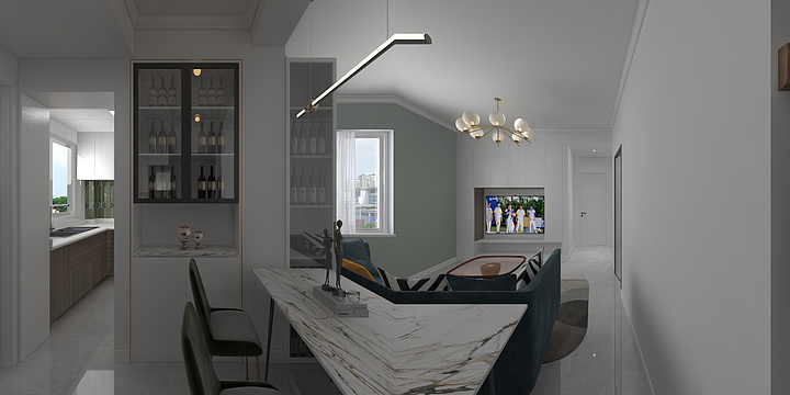 邓雪银-龙柏七村.dwg-装修设计方案