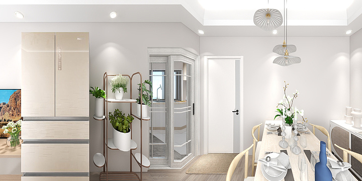 落暮繁华-竹雅小院.dwg-装修设计方案