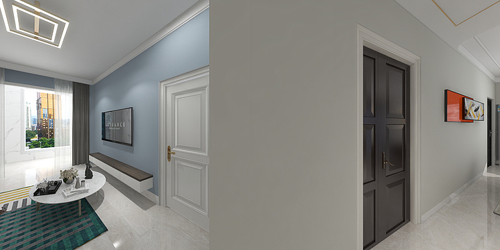 丰征全案设计师-杨柳春风123实测实量.dwg-装修设计方案