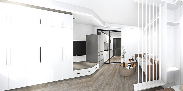 小黑妞设计-公寓-装修设计方案