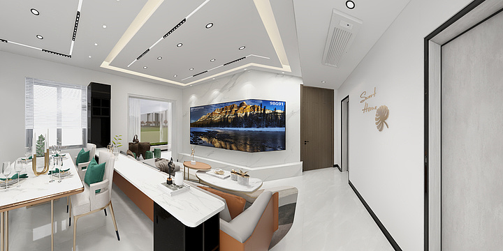 江油大麦装饰-C1(1).dwg-装修设计方案