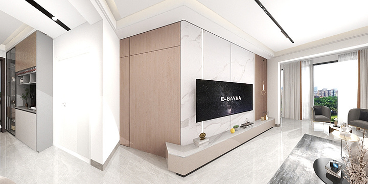 弥勒市盛发全屋整装-3期  124户型-装修设计方案