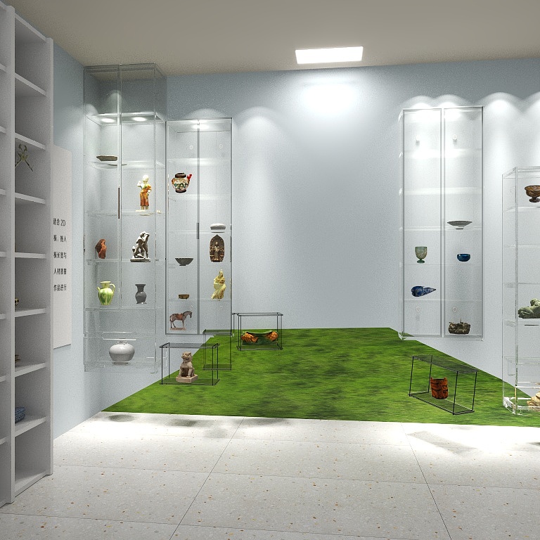 闺无梨-丝绸主题展示店-装修设计方案