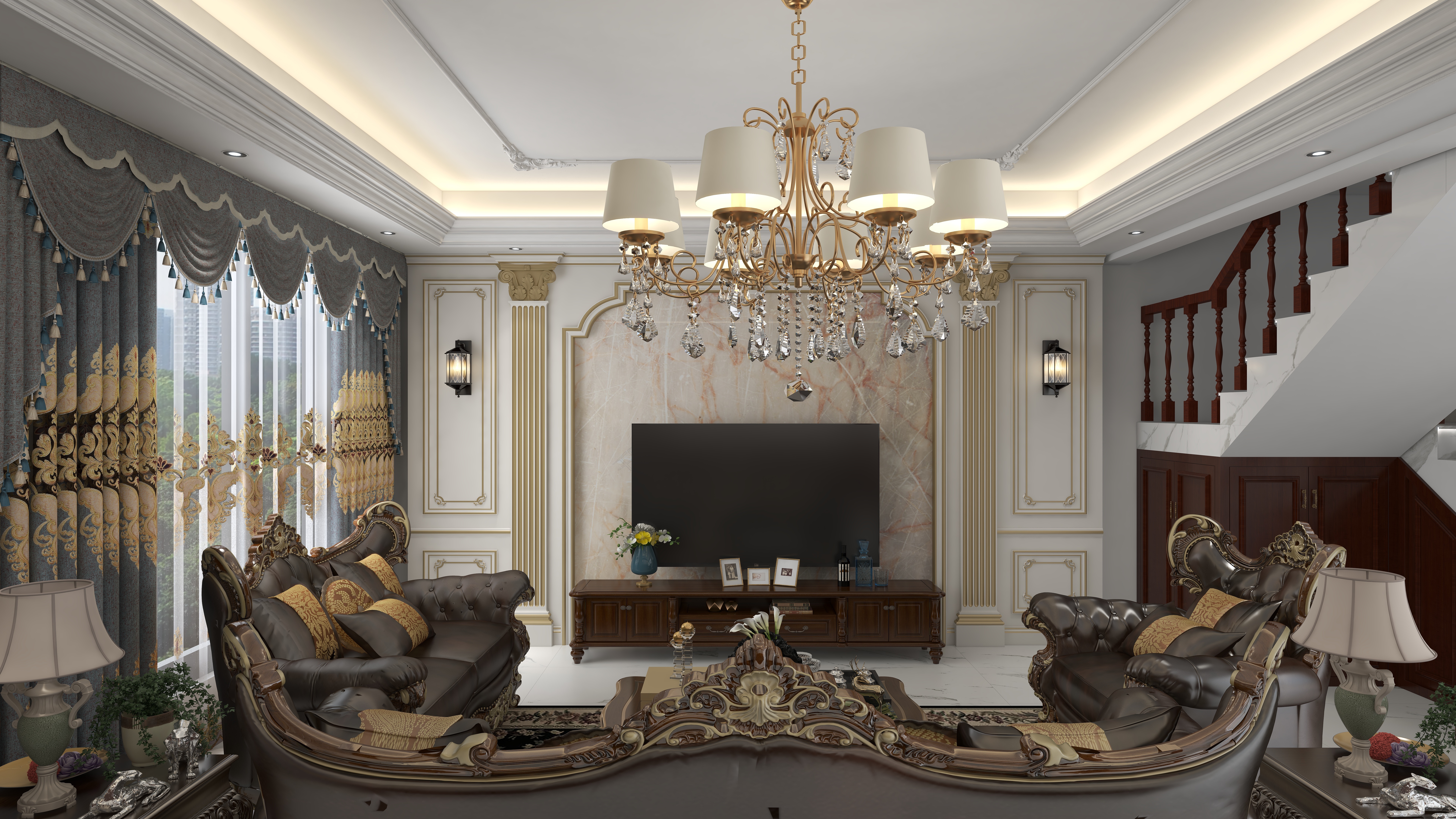 设计师丶BPF-辛兴庄-欧式-装修设计方案