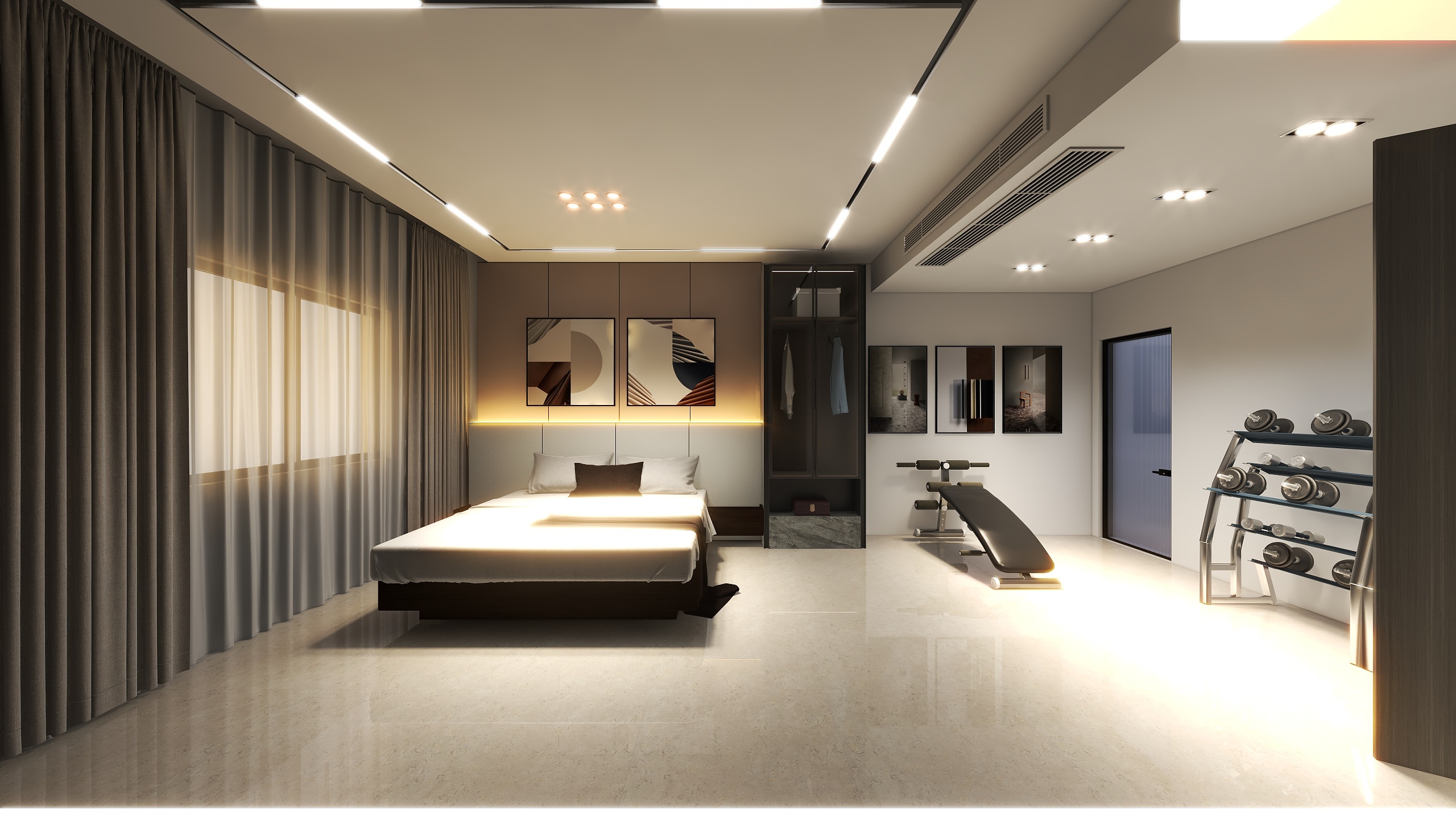 张程俊-写字楼dwg.dwg-装修设计方案