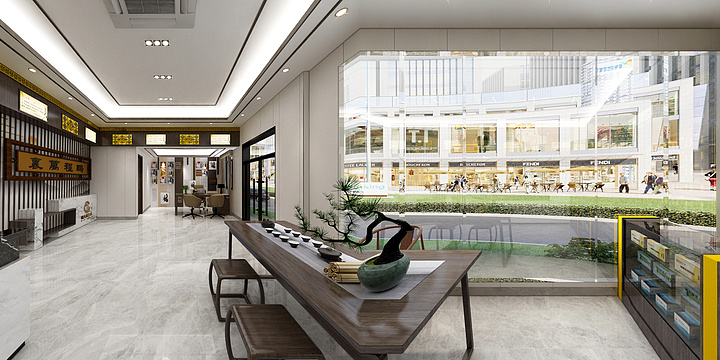 设计师尹丁港-武医门诊-装修设计方案