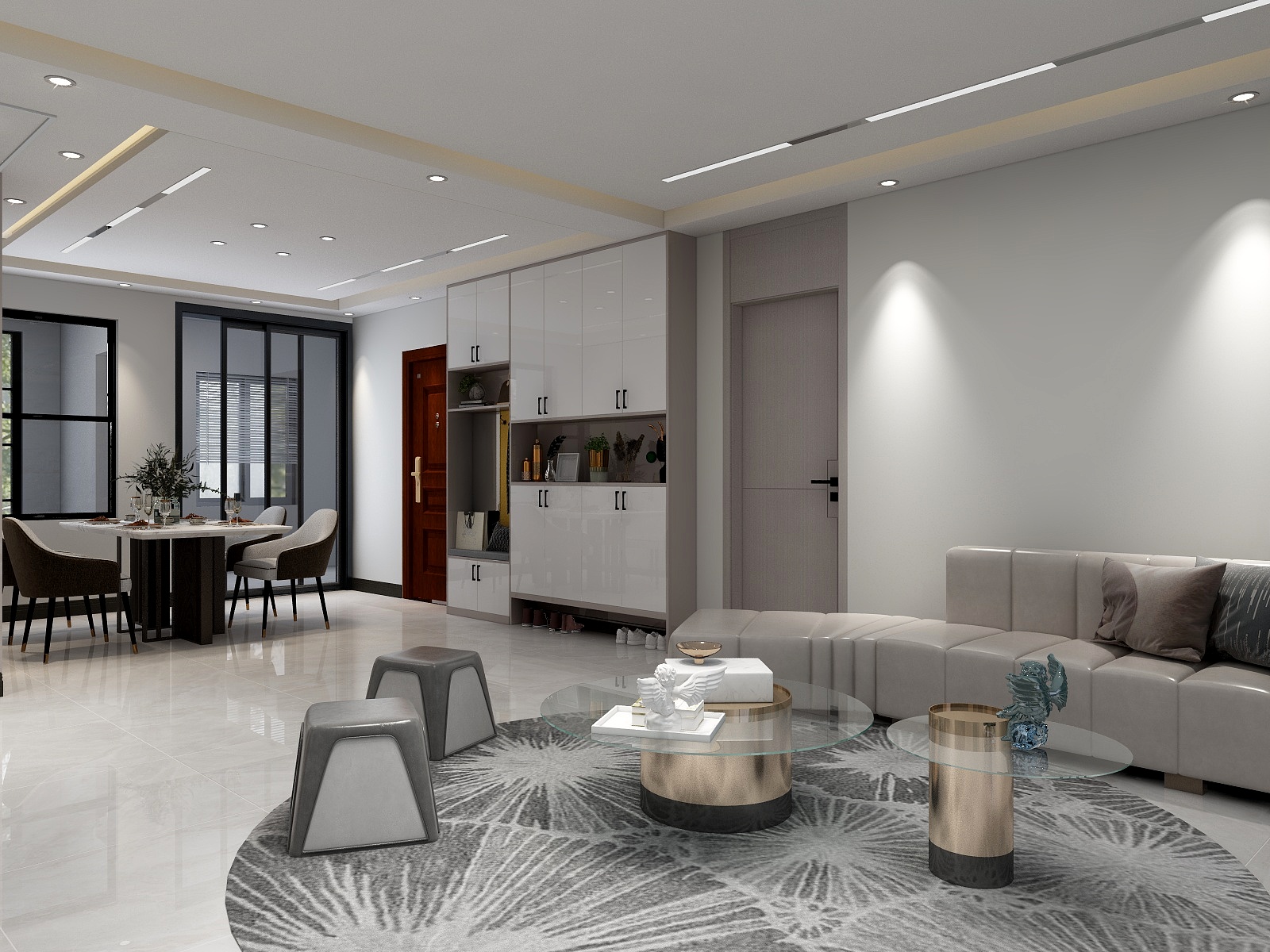 贾利JL-爱丁堡四室.dwg-装修设计方案