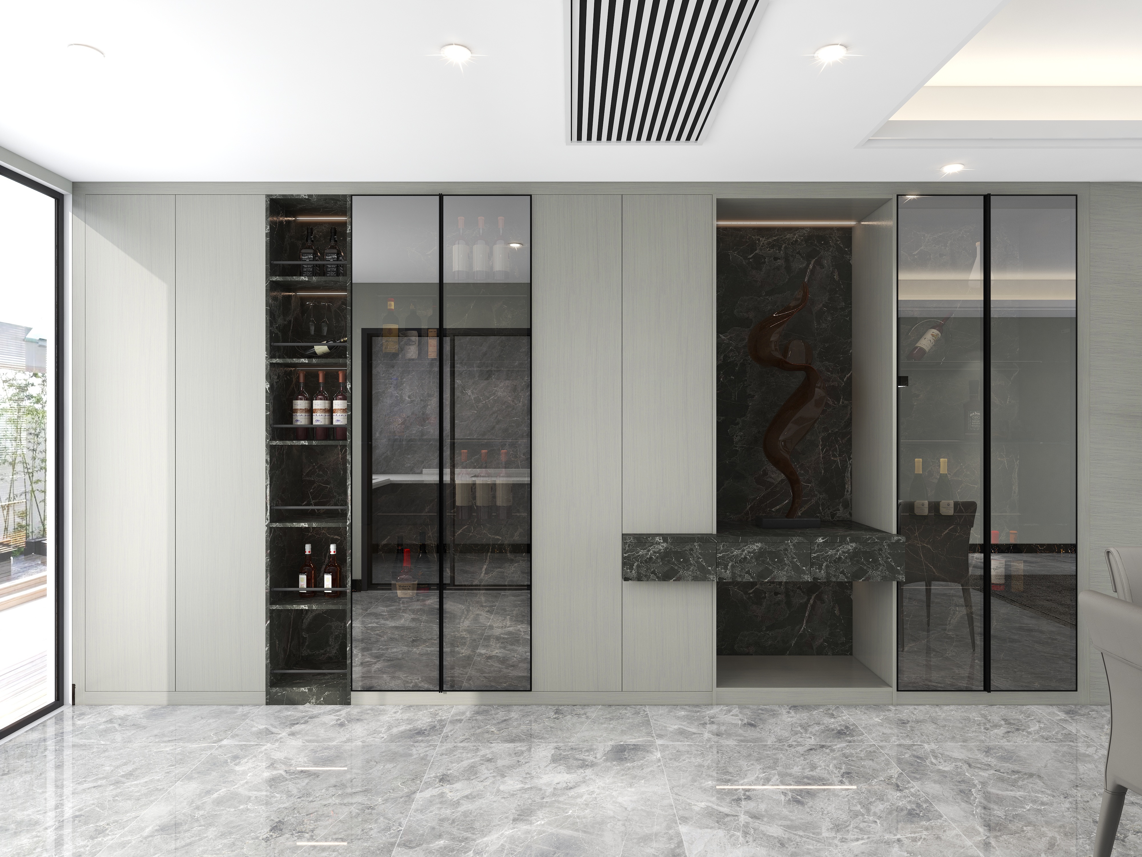 安生丨丶-龙城公馆巩伟18号楼一楼复式-装修设计方案