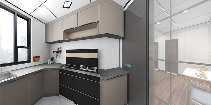 舞钢法狮龙-竹林小区前排2单元3楼西户-装修设计方案